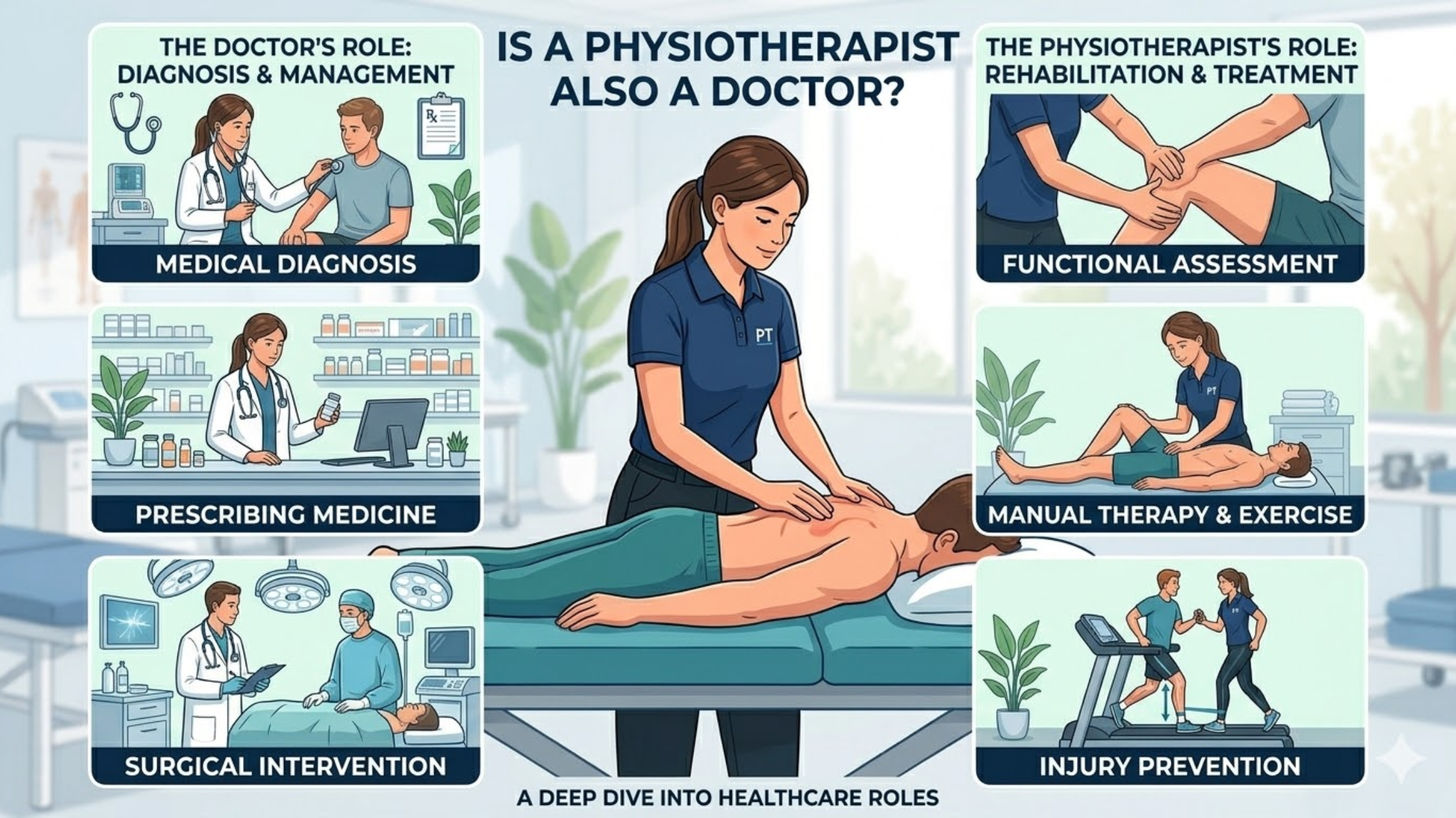 Is a Physiotherapist Also a Doctor