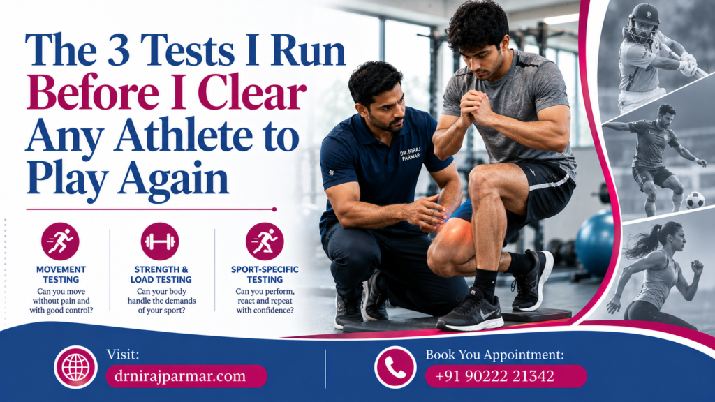 Three Tests Before Returning to Sport